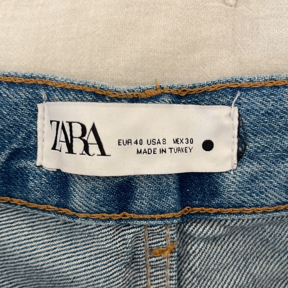 Zara Relaxed Boyfriend Straight Leg | NWT | Size 8 - Picture 9 of 12
